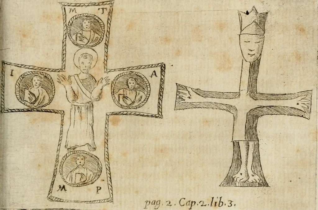 An illustration from De profanis, et sacris veteribvs ritibvs, 1665, leaf 376