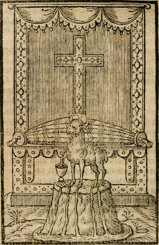 An illustration from De profanis, et sacris veteribvs ritibvs, 1665, leaf 379