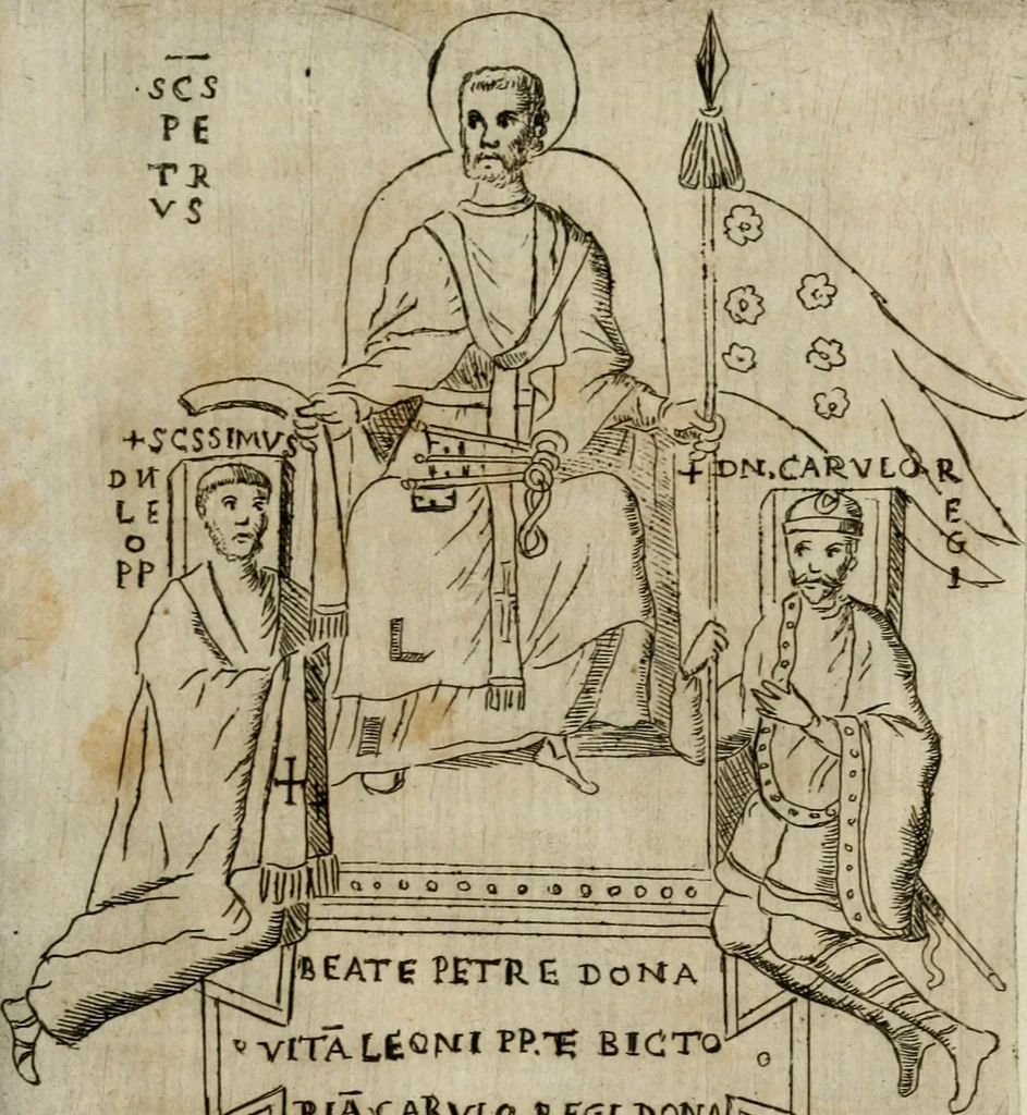 An illustration from De profanis, et sacris veteribvs ritibvs, 1665, leaf 402