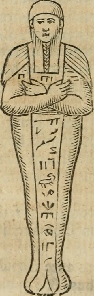 An illustration from De profanis, et sacris veteribvs ritibvs, 1665, leaf 53