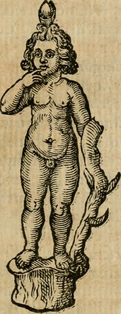 An illustration from De profanis, et sacris veteribvs ritibvs, 1665, leaf 80