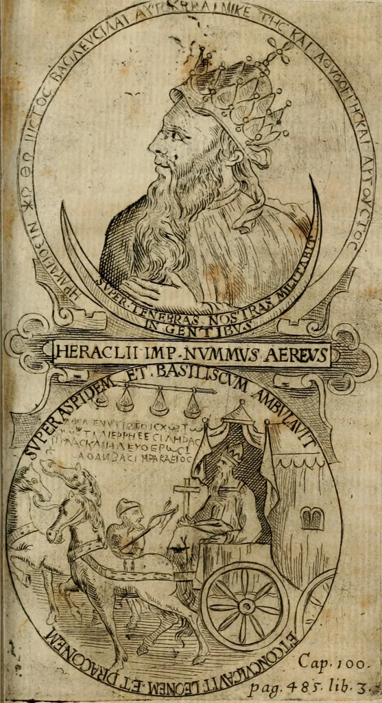 An illustration from De profanis, et sacris veteribvs ritibvs, 1665, leaf 872