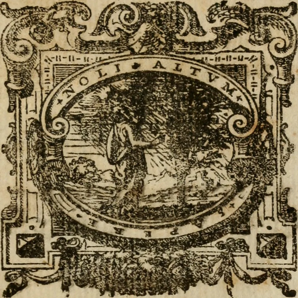 An illustration from De profanis, et sacris veteribvs ritibvs, 1665, leaf 956