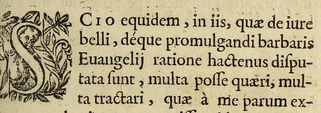 An illustration from De promulgando euangelio apud barbaros: siue De procuranda Indorum salute, libri sex., 1670, leaf 181