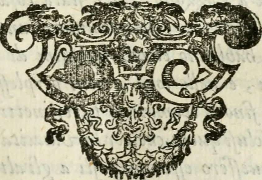 An illustration from De' ragguagli di Parnaso .., 1612, leaf 204
