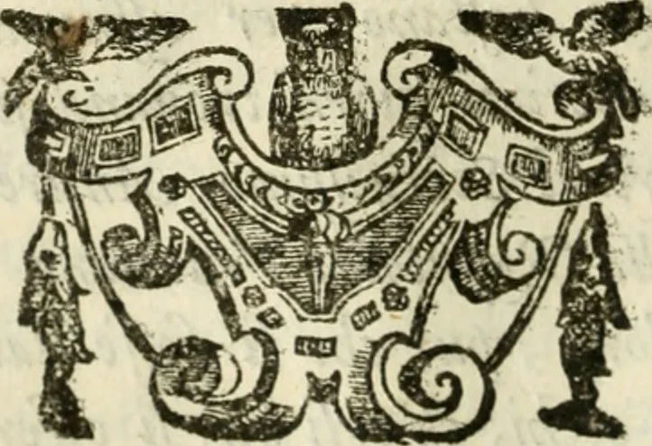 An illustration from De' ragguagli di Parnaso .., 1612, leaf 217