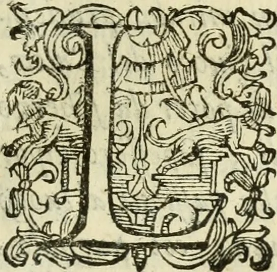 An illustration from De' ragguagli di Parnaso .., 1612, leaf 218