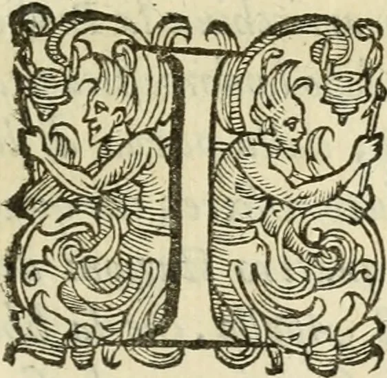 An illustration from De' ragguagli di Parnaso .., 1612, leaf 224