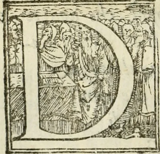 An illustration from De' ragguagli di Parnaso .., 1612, leaf 39