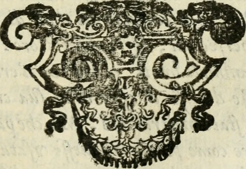 An illustration from De' ragguagli di Parnaso .., 1612, leaf 438