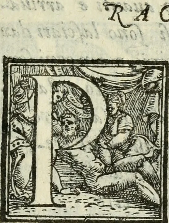 An illustration from De' ragguagli di Parnaso .., 1612, leaf 474