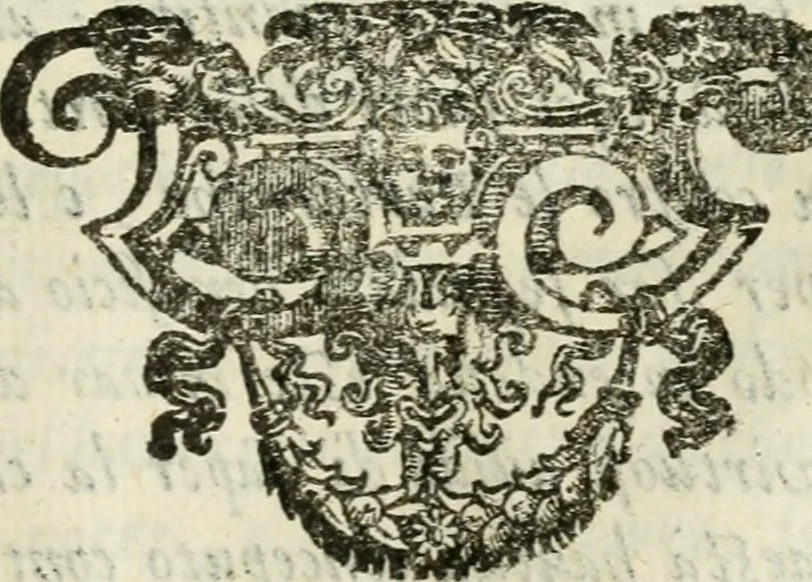 An illustration from De' ragguagli di Parnaso .., 1612, leaf 488