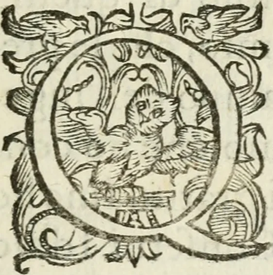An illustration from De' ragguagli di Parnaso .., 1612, leaf 6
