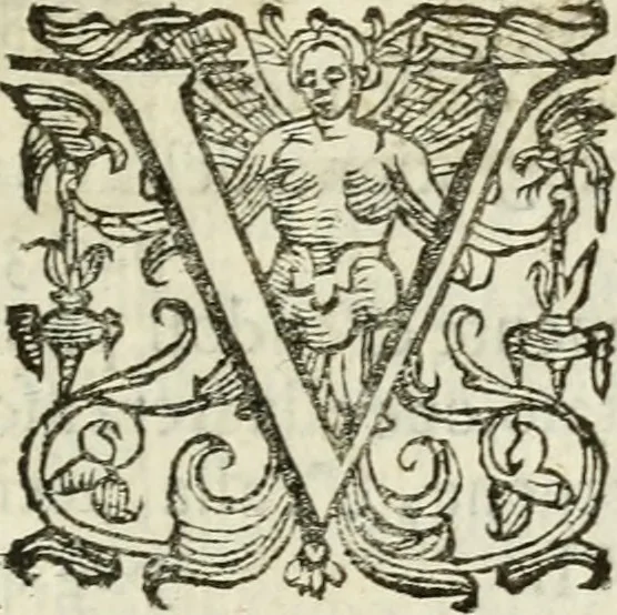 An illustration from De' ragguagli di Parnaso .., 1612, leaf 8