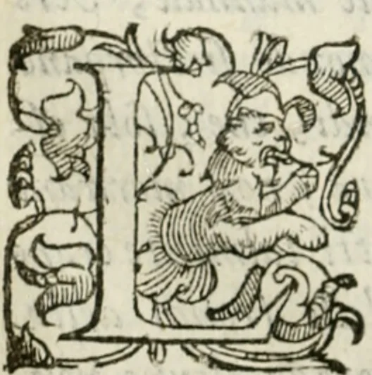 An illustration from De' ragguagli di Parnaso .., 1612, leaf 83