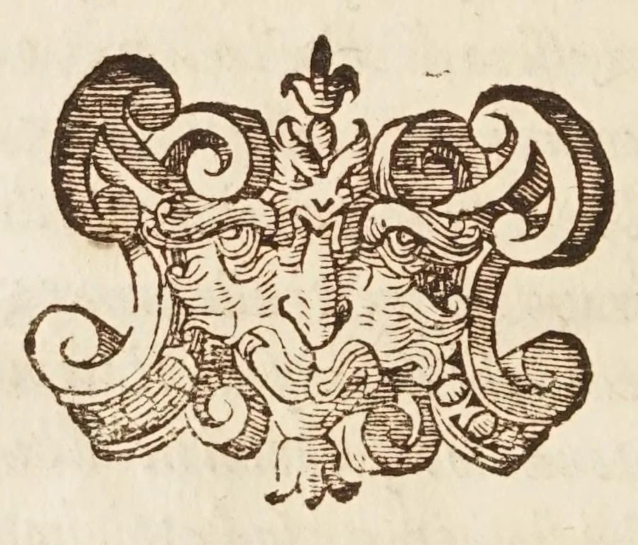 An illustration from De' ragguagli di Parnaso, 1614, leaf 520