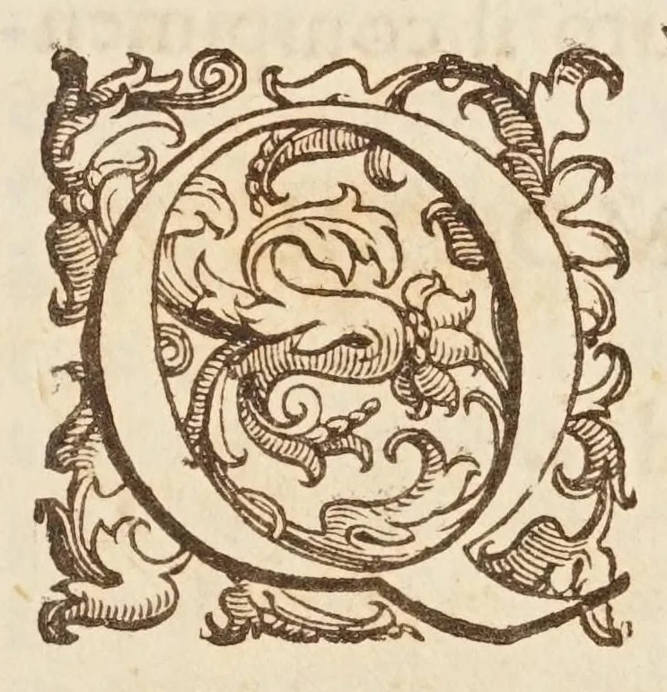 An illustration from De' ragguagli di Parnaso, 1614, leaf 7
