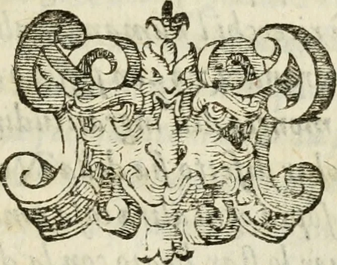 An illustration from De' ragguagli di Parnaso .., 1612, leaf 1000