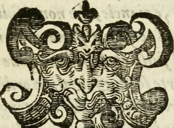 An illustration from De' ragguagli di Parnaso .., 1612, leaf 1118
