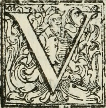 An illustration from De' ragguagli di Parnaso .., 1612, leaf 117