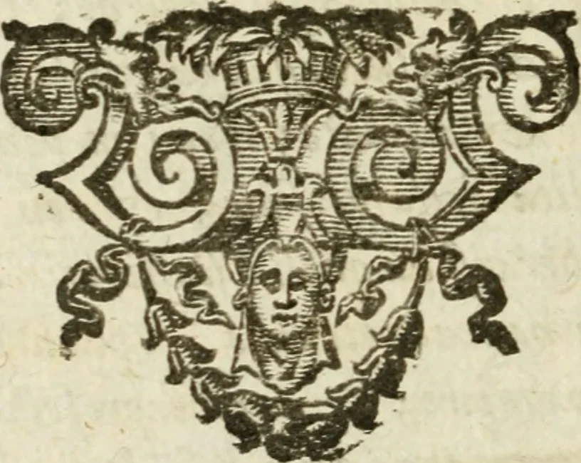 An illustration from De' ragguagli di Parnaso .., 1612, leaf 1205