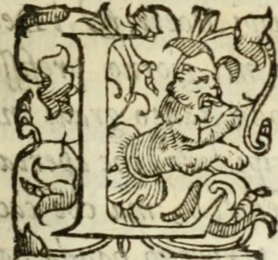 An illustration from De' ragguagli di Parnaso .., 1612, leaf 132