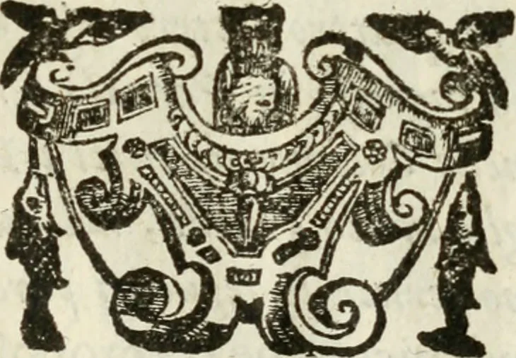 An illustration from De' ragguagli di Parnaso .., 1612, leaf 202