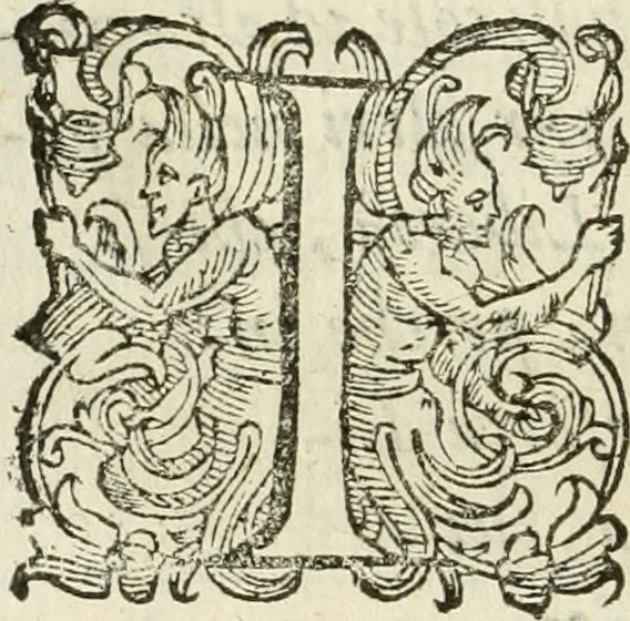 An illustration from De' ragguagli di Parnaso .., 1612, leaf 203