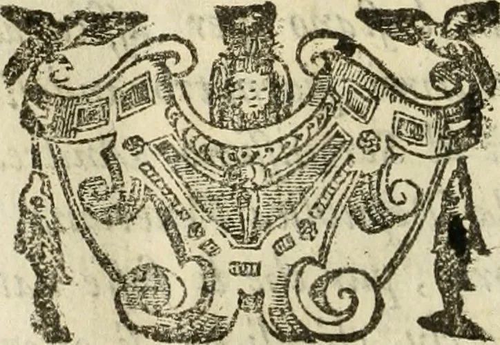 An illustration from De' ragguagli di Parnaso .., 1612, leaf 217