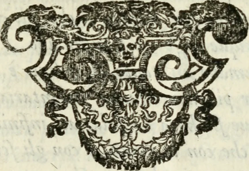 An illustration from De' ragguagli di Parnaso .., 1612, leaf 348