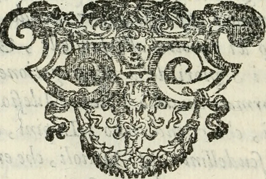 An illustration from De' ragguagli di Parnaso .., 1612, leaf 387