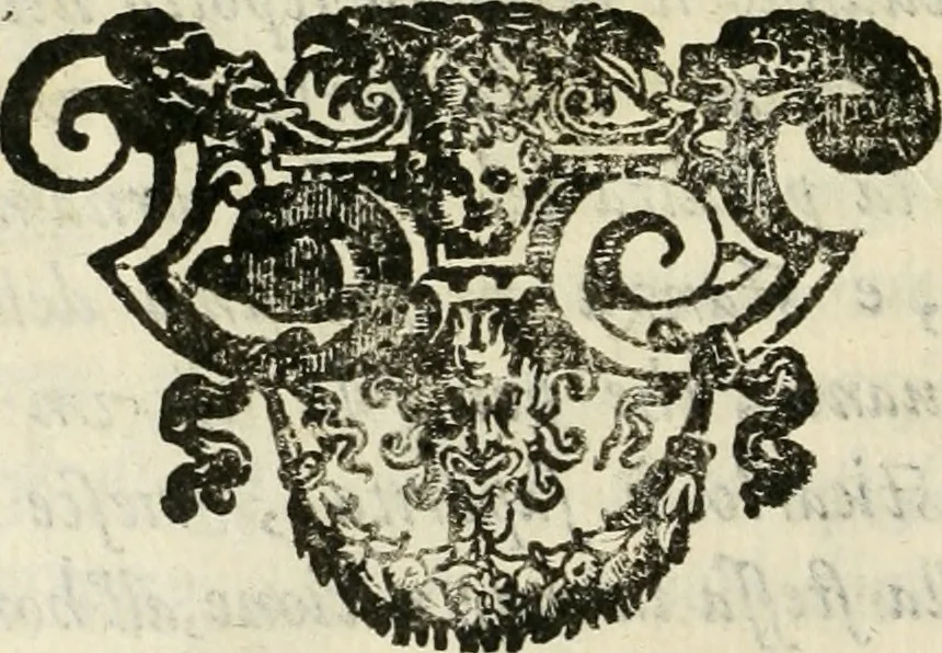 An illustration from De' ragguagli di Parnaso .., 1612, leaf 405