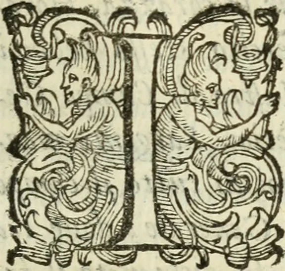 An illustration from De' ragguagli di Parnaso .., 1612, leaf 416