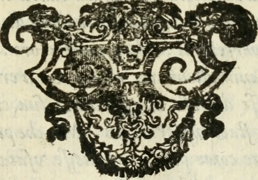 An illustration from De' ragguagli di Parnaso .., 1612, leaf 438