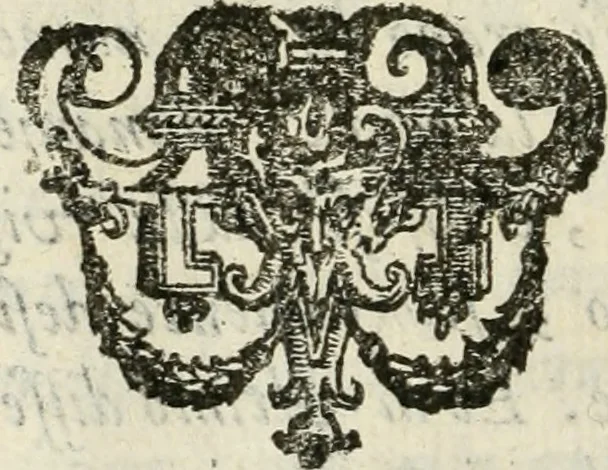 An illustration from De' ragguagli di Parnaso .., 1612, leaf 443