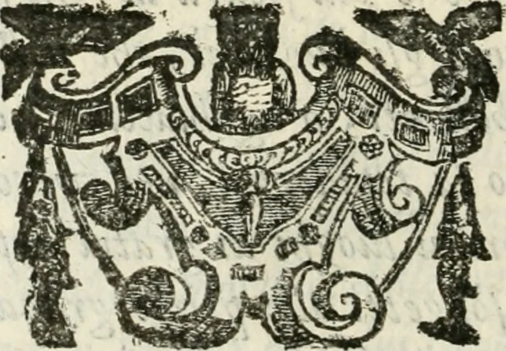 An illustration from De' ragguagli di Parnaso .., 1612, leaf 483