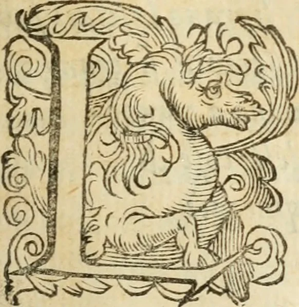 An illustration from De' ragguagli di Parnaso .., 1612, leaf 580