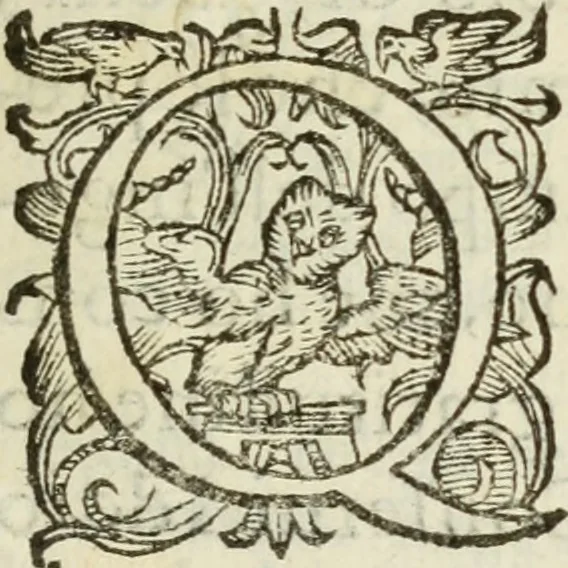 An illustration from De' ragguagli di Parnaso .., 1612, leaf 6