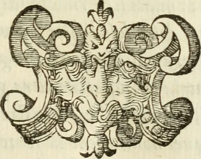 An illustration from De' ragguagli di Parnaso .., 1612, leaf 622