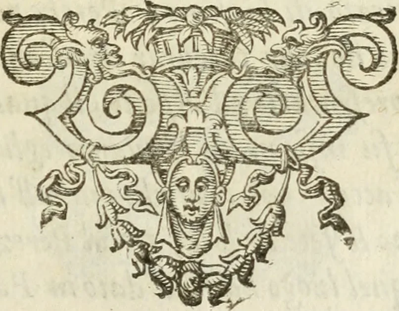 An illustration from De' ragguagli di Parnaso .., 1612, leaf 872