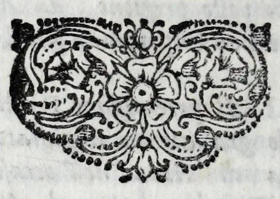 An illustration from De' ragguagli di Parnaso, 1669, leaf 454
