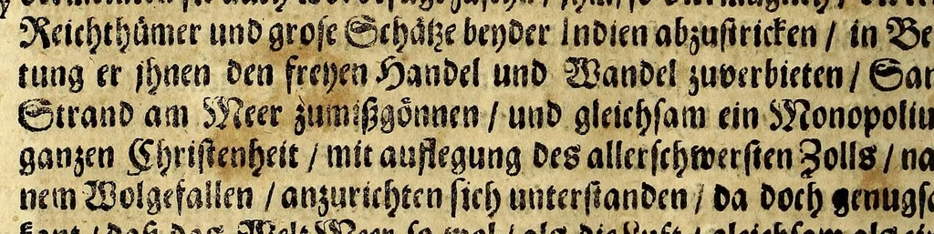 An illustration from Der americanischen Neuen Welt Beschreibung, : darinnen deren Erfindung, Lager, Natur, Eigenschaft, Sitten, Barbarey, und unerhörte Grausamkeit der Einwohner, Thier, Vögel, Fischen und anderer; beneben einer wunderbaren Schifffart und Reisebeschreibung nach Brasilien Hans von Staden, bürtig aus Homburg in Hessen; was er vor selzame wunderbare Länder und wilde Leute gesehen; was er innerhalb acht Jahren ausgestanden, und wie der högste Gott ihn aus so vielfaltiger groser Gefahr errettet habe &c. Mit vielen nachdenklichen Fragen und nothwendigen Figuren ausgezieret und zusammen getragen, 1664, leaf 124
