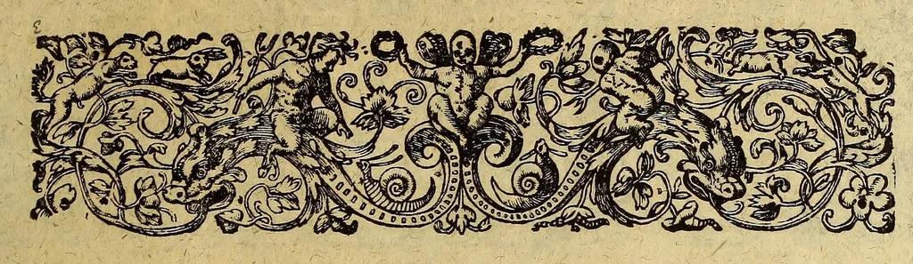 An illustration from Der ander Theil, der newlich erfundenen Landtschafft Americae, von dreyen Schiffahrten, so die Frantzosen in Floridam (die gegen Nidergang gelegen) gethan. : Eine vnter dem Hauptman[n] H. Laudonniere, Anno 1564. Die ander vnter H. Ribald 1565. Die dritte, vnter H. Guerguesio 1567. geschehen. Mit Beschreibung vnd lebendiger Contrafactur, dieser Provintze, Gestalt, Sitten vnd Gebräuch der Wilden,, 1603, leaf 59