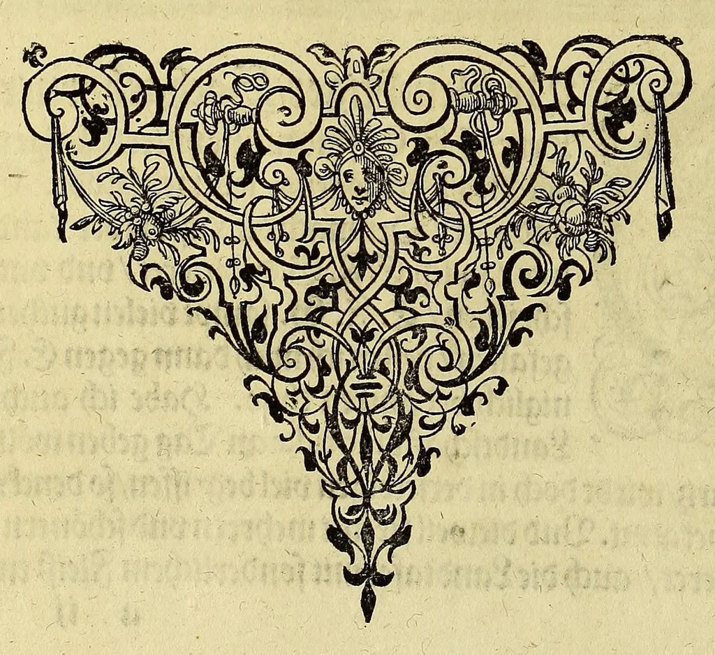 An illustration from Der ander Theyl, der newlich erfundenen Landtschafft Americae, von dreyen Schiffahrten, so die Frantzosen in Floridam (die gegen Nidergang gelegen) gethan. : Eine vnter dem Häuptmann H. Laudonniere, Anno 1564. Die ander vnter H. Ribald 1565. Die dritte, vnter H. Guorguesio 1567. geschehen. Mit Beschreibung vnd lebendiger Contrafactur, dieser Provintze, Gestalt, Sitten vnd Gebräuch der Wilden,, 1591, leaf 10
