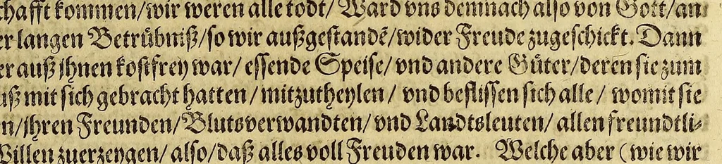 An illustration from Der ander Theyl, der newlich erfundenen Landtschafft Americae, von dreyen Schiffahrten, so die Frantzosen in Floridam (die gegen Nidergang gelegen) gethan. : Eine vnter dem Häuptmann H. Laudonniere, Anno 1564. Die ander vnter H. Ribald 1565. Die dritte, vnter H. Guorguesio 1567. geschehen. Mit Beschreibung vnd lebendiger Contrafactur, dieser Provintze, Gestalt, Sitten vnd Gebräuch der Wilden,, 1591, leaf 47