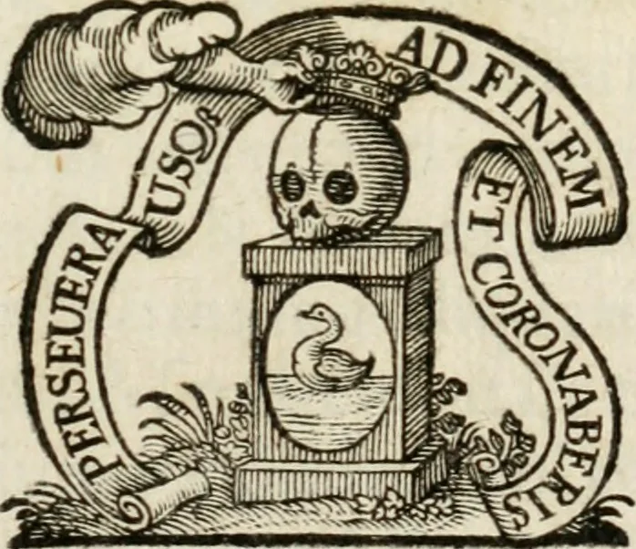 An illustration from De ratiociniis administratorum, et computationibus variis aliis, tractatus praegnantissimus. Omnibvs jvri operam dantibus ... utilis, judicibus et advocatis pernecessarius, 1646, leaf 6