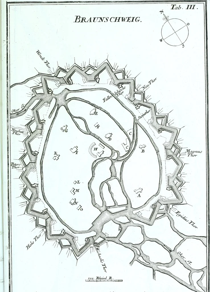 An illustration from Der auserlessneste und nach den Regeln der antiquen Bau-Kunst sowohl, als nach dem heutigen Gusto verneuerte Goldmann, als der rechtschaffenste Bau-Meister, oder die gantze Civil-Bau-Kunst : in unterschiedlichen vollständigen Anweisungen dergestalt abgehandelt, dass nicht leicht der geringste undeutliche Orth in der ehemahls edirten Goldmännischen Civil-Bau-Kunst befindlich, welcher nicht jetzo sattsam erkläret worden : alles auf das auffrichtigste mitgetheilet, 1721, leaf 160