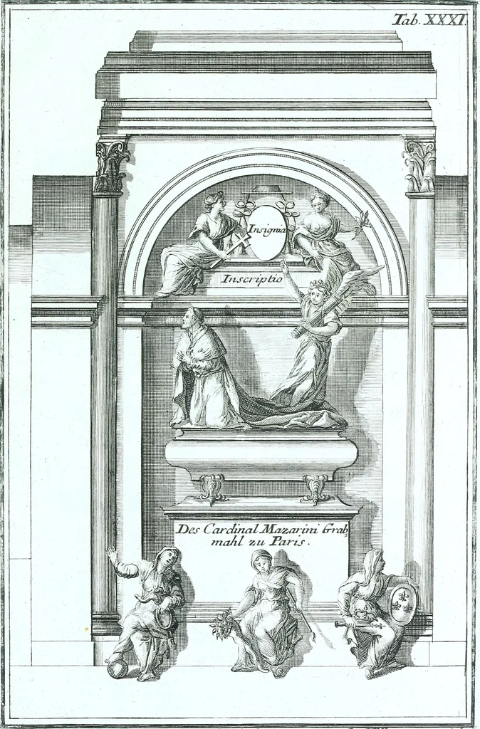 An illustration from Der auserlessneste und nach den Regeln der antiquen Bau-Kunst sowohl, als nach dem heutigen Gusto verneuerte Goldmann, als der rechtschaffenste Bau-Meister, oder die gantze Civil-Bau-Kunst : in unterschiedlichen vollständigen Anweisungen dergestalt abgehandelt, dass nicht leicht der geringste undeutliche Orth in der ehemahls edirten Goldmännischen Civil-Bau-Kunst befindlich, welcher nicht jetzo sattsam erkläret worden : alles auf das auffrichtigste mitgetheilet, 1721, leaf 216