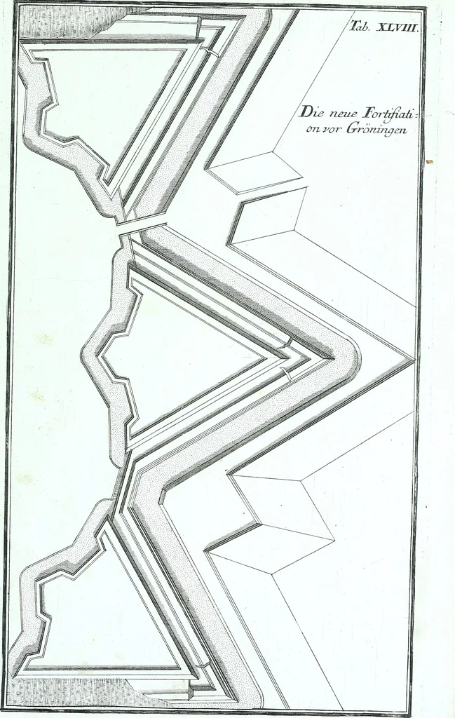 An illustration from Der auserlessneste und nach den Regeln der antiquen Bau-Kunst sowohl, als nach dem heutigen Gusto verneuerte Goldmann, als der rechtschaffenste Bau-Meister, oder die gantze Civil-Bau-Kunst : in unterschiedlichen vollständigen Anweisungen dergestalt abgehandelt, dass nicht leicht der geringste undeutliche Orth in der ehemahls edirten Goldmännischen Civil-Bau-Kunst befindlich, welcher nicht jetzo sattsam erkläret worden : alles auf das auffrichtigste mitgetheilet, 1721, leaf 250