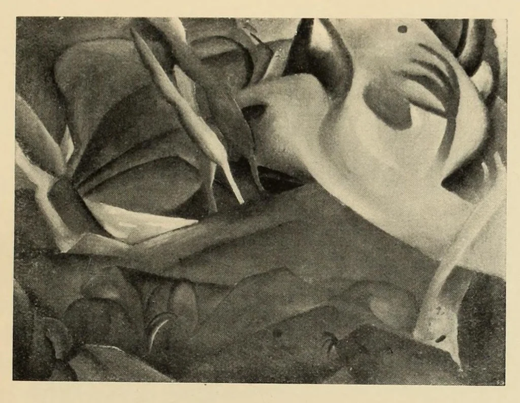 An illustration from Der Blaue Reiter, 1914, leaf 27